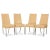 Beige Leather Dining Chairs from Bert Plantagie, Set of 4 For Sale - Image 11 of 11