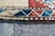 1890s Borchelu Bordjalou Rug Abrush Hand-Knotted Kazak Medallions Blue Wool Pile Rug - 4’11” X 7’4” For Sale - Image 9 of 10