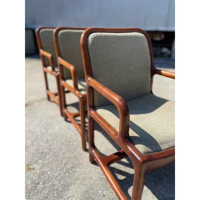 Mid-Century Modern Pretzel Armchairs - Set of 3 For Sale In Tampa - Image 6 of 13