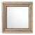 Jamie Young Evergreen Seagrass Square Mirror For Sale