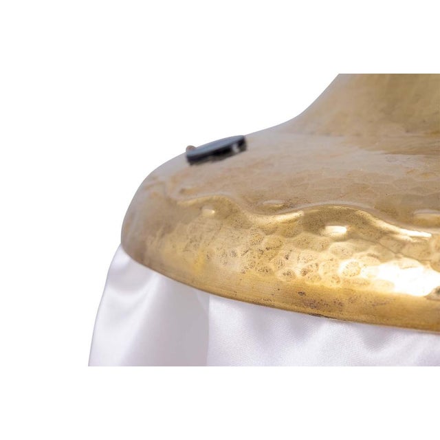 Glass & Brass Table Lamp from Josef Hoffmann for Johann Loetz Witwe, 1907 For Sale - Image 4 of 9