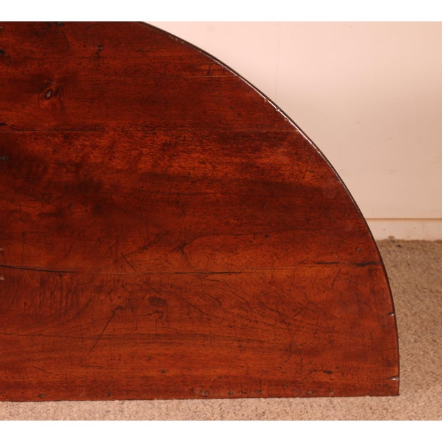 Renaissance Italian Walnut Console, 1600s For Sale - Image 10 of 14