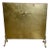 Art Deco Brass Fire Screen For Sale