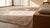 Amazing Tan-Ecru Background Color Medallion Design Antique Persian Kirman Laver Rug For Sale - Image 13 of 15