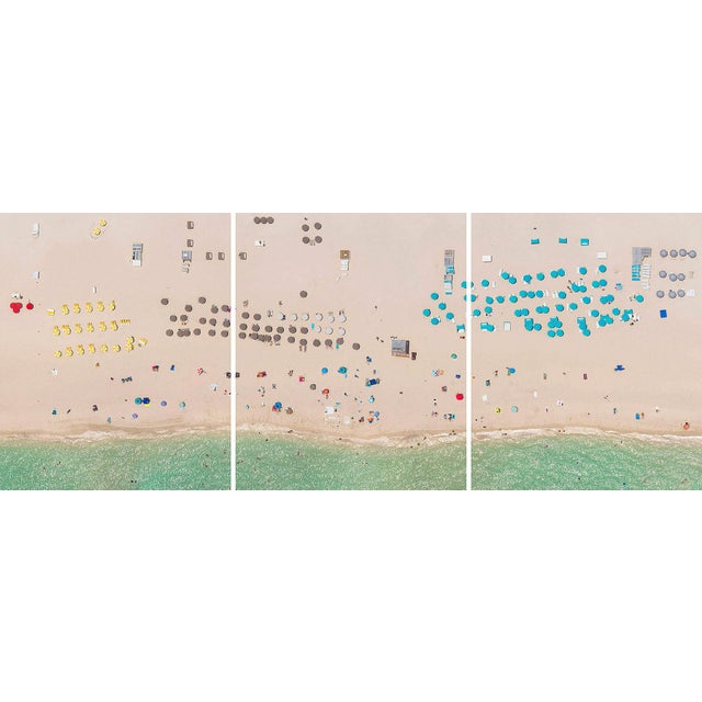 "AV_Miami_III_003" Contemporary Photograph Fine Art Triptych Print by Bernhard Lang - Set of 3 For Sale