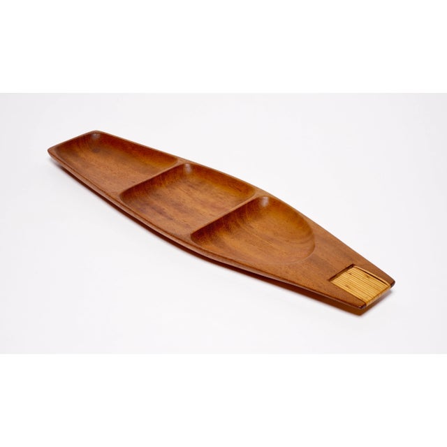 1960s 1960s Mid Century Modern Taverneau Collection Divided Tray by Arthur Umanoff For Sale - Image 5 of 10