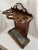 Victorian 1890s French Oak Twelve Hole Umbrella Cane Stick Stand For Sale - Image 3 of 17