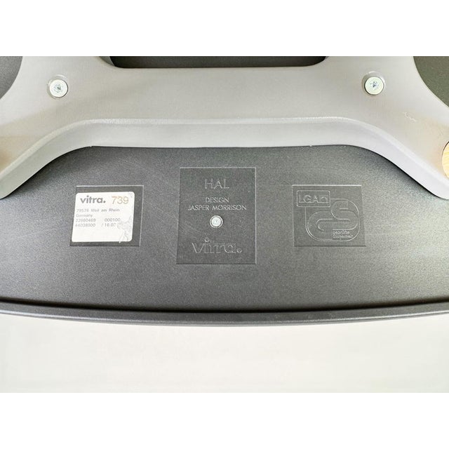 Hal Chairs in Wood with Seat Cushions by Jasper Morrison for Vitra, Set of 4 For Sale - Image 9 of 10