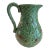 Green Majolica Holly Pitcher by Bordallo Pinheiro For Sale