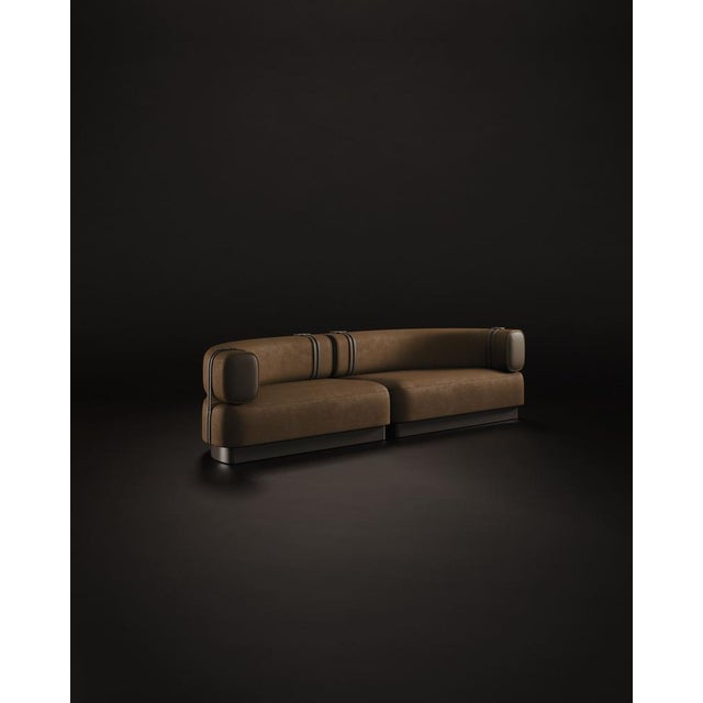 Not Yet Made - Made To Order Sedonna Sofa by Porus Studio For Sale - Image 5 of 18