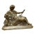 Antique 19th Century Gilt Neo-Classical Seated Woman For Sale