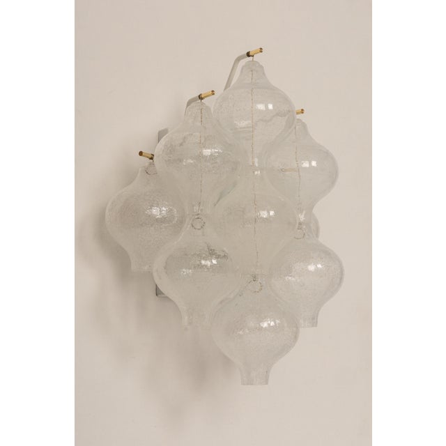 Kalmar Wall Lights from Kalmar Tulipan, Austria, 1970s, Set of 2 For Sale - Image 4 of 12