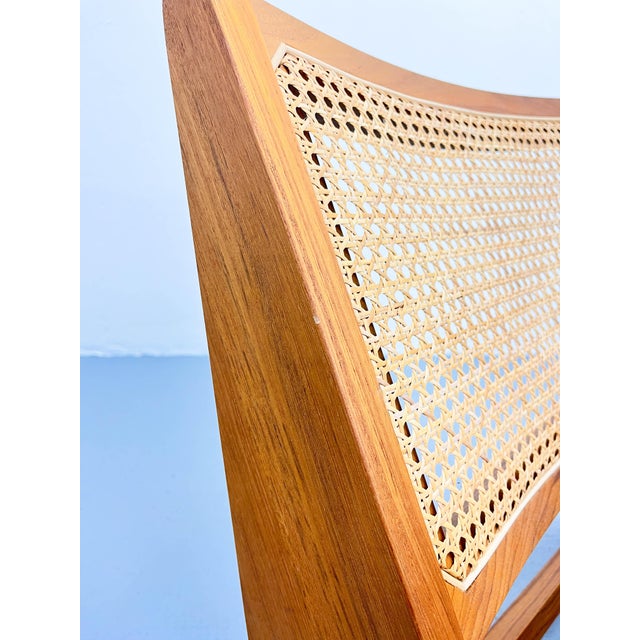 Cassina 058 Kangaroo Armchair by Pierre Jeanneret for Cassina For Sale - Image 4 of 10