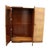 English Art Deco Blonde Walnut Wardrobe, 1930 For Sale - Image 3 of 14