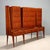 Italian Cabinet in Refined Veneer and Glass, 1950s For Sale - Image 11 of 11