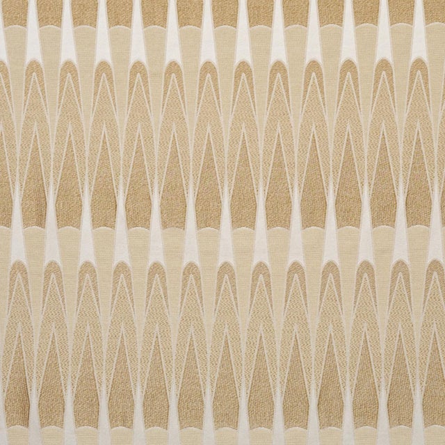 Sample - Schumacher Nightfall Skyline Fabric In Antique Gold For Sale In New York - Image 6 of 6