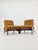 Mid-Century Armchairs in Leather and Walnut Wood, Sweden, 1960s For Sale - Image 5 of 11