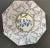 French Marye Kelley Signed Floral Decoupage Octagon Plate 5.5 In For Sale - Image 3 of 3