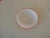 Mid-Century Modern MCM White and Orange Round Decorative Dish/Catchall For Sale - Image 3 of 4