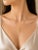 Modern Late 20th Century 18K Gold Designer Cordova Diamond Champagne Pendant Necklace Slide For Sale - Image 3 of 3