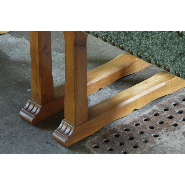 Vintage Danish Oak Throne Dining Chairs, 1954, Set of 4 For Sale - Image 6 of 17