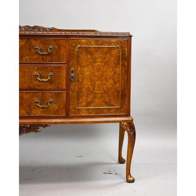 Mid-Century Modern Walnut Dining Suite, 1950, Set of 7 For Sale - Image 12 of 18