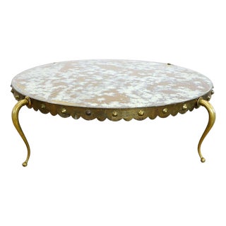 1960s Attributed to Arturo Pani Bronze Cocktail Table For Sale