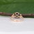 3.2Ct London Blue Topaz Ring With Earth-Mined Diamond Accents: Solid 14k Gold, Size 6.75 For Sale - Image 9 of 10