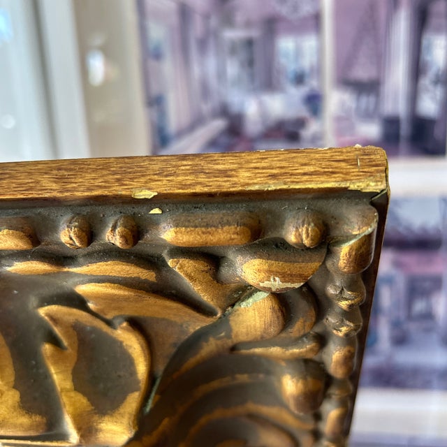 Alexander Gore Russian Abstract Acrylic Painting in Gold Frame Signed and Dated For Sale - Image 11 of 12