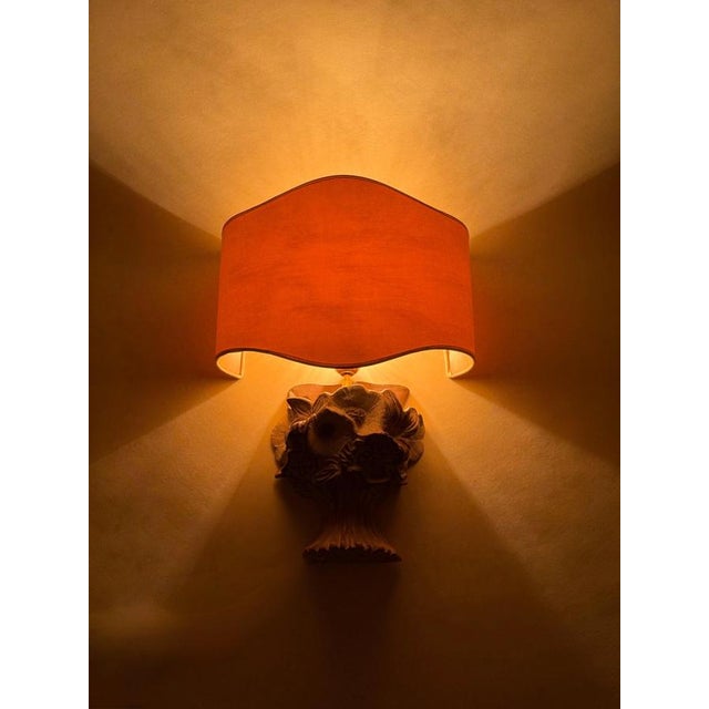 Flower Bucket Wall Lamp, Italy, 1980s For Sale - Image 11 of 14