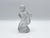 Lady with a Fawn Figurine in Crystal, 1980s For Sale - Image 3 of 15