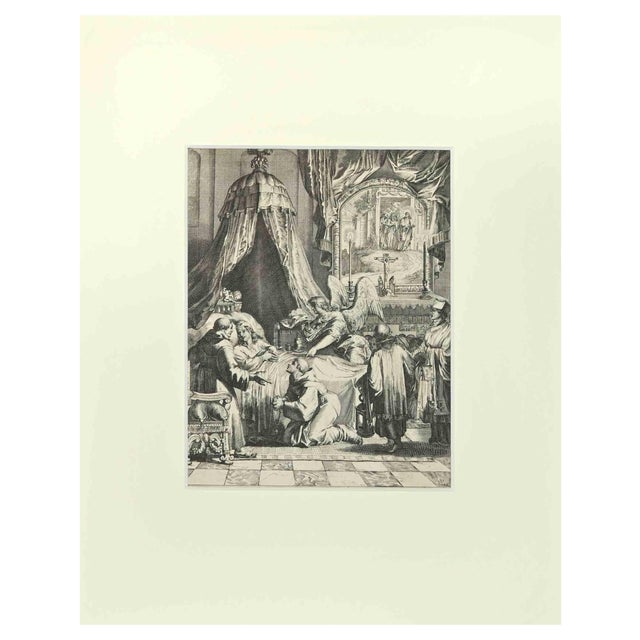 Romeyn de Hooghe, La Manière de se Bien Preparer à La Mort, Etching, 1700 For Sale