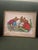 Paper Mexican Art. Mexican Signed Framed Vibrant Wall Water Colour Print Decor For Sale - Image 7 of 8