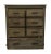 Early 21st Century A-America Glacier Point Collection Solid New Zealand Pine 44" Double Chest - Greystone Finish For Sale - Image 5 of 13
