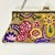 1960s Vintage Art Nouveau Boho Chic Hollywood Regency Hand Beaded Evening Bag Clutch. For Sale - Image 9 of 12