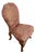 Antique Fabric Side Chair For Sale