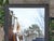 Wood French Tramp Art Mirror with Deeply Carved Geometric Frame, Circa 1900 For Sale - Image 7 of 12