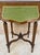 Mid 20th Century Game Table in Walnut with Green Leather For Sale - Image 4 of 18