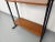 Tan Vintage Italian Modular Teak and Metal Bookcase, 1960s For Sale - Image 8 of 14