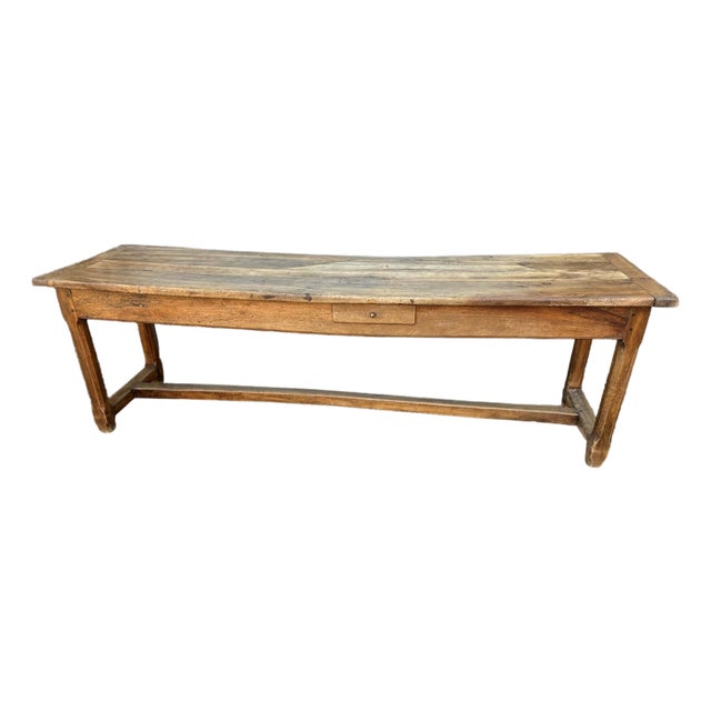 Vintage Farmhouse Dining Table, 1960s For Sale