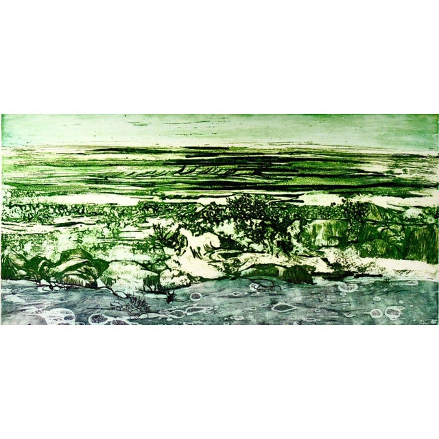 Late 20th Century Ruth Leaf Arcadia C. 1990 Original Print For Sale - Image 5 of 6