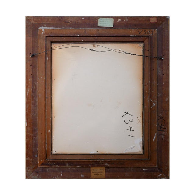 Naturalistic still life painting by Dutch artist Leonardus Nardus. The work features three jugs or vases set against a...