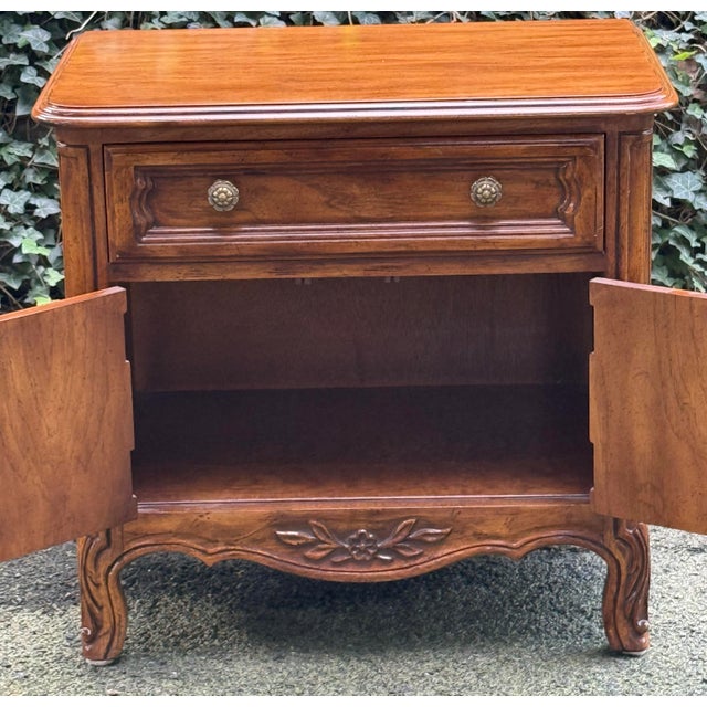 Drexel Drexel French Country “Cabernet” Nightstand For Sale - Image 4 of 12
