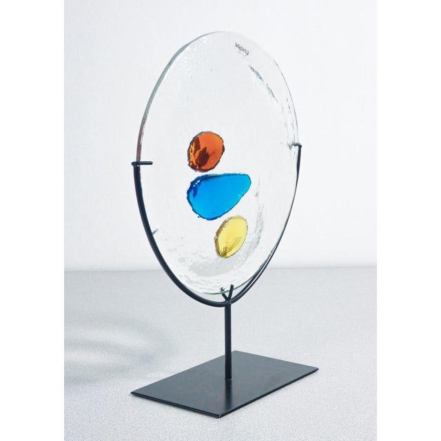 Glass Blown Glass Sculpture by A. Barbini For Sale - Image 7 of 18