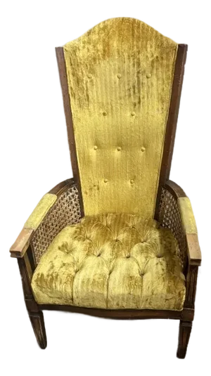 Vintage High Back Throne Chair
