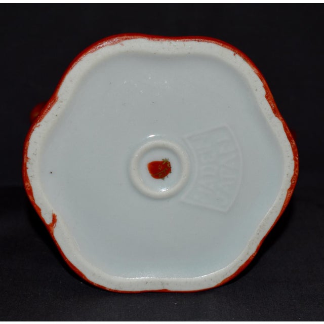 Ceramic Antique Porcelain Chocolate Pot Japanese Kutani Geisha Girl Hand Painted 1920s For Sale - Image 7 of 12