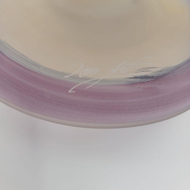 Ioan Nemtoi Romanian Art Glass Compote For Sale In Las Vegas - Image 6 of 12