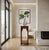 Chinese Light Brown Stain Square Ru Yi Plant Stand Pedestal Table For Sale - Image 11 of 11