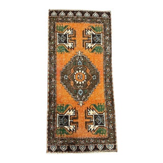 Turkish Yastik Rug 1'7" x 3'4" For Sale