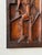 Vintage Cubist Carved Bas Relief Portrait, Circa 1940s For Sale - Image 9 of 12